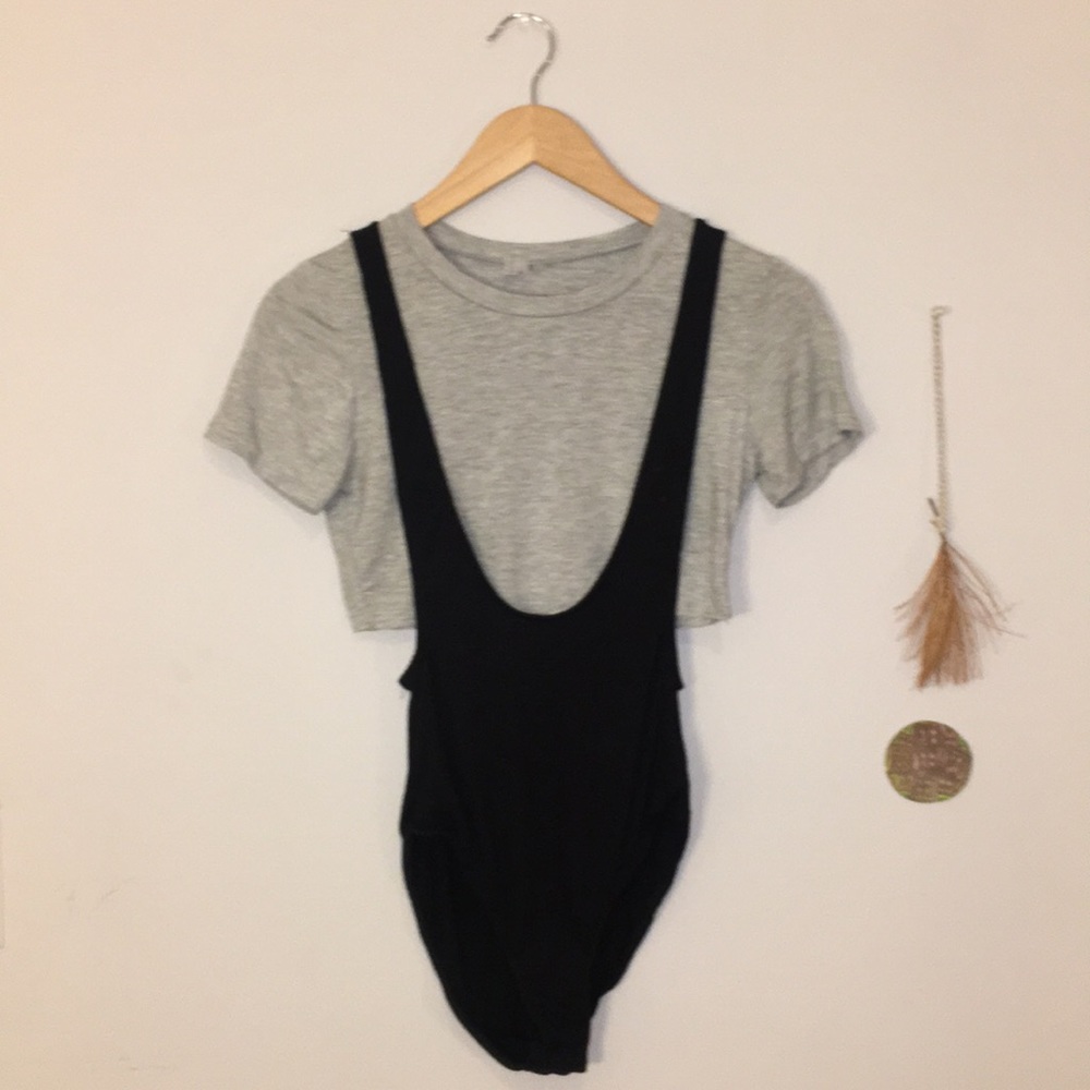 UO OFU Jane Crop Bodysuit